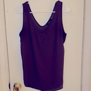 Soprano Black Sleeveless Tank Top